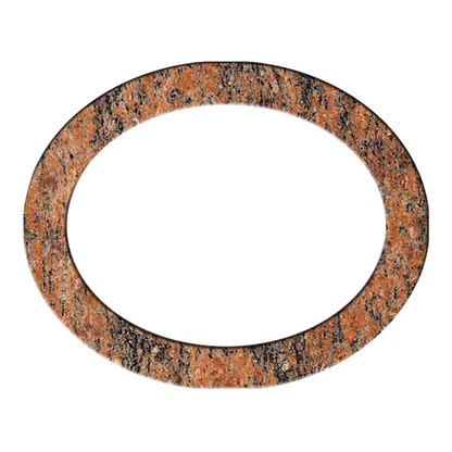 Fotocerámica oval con marco de granito - Horitzontal