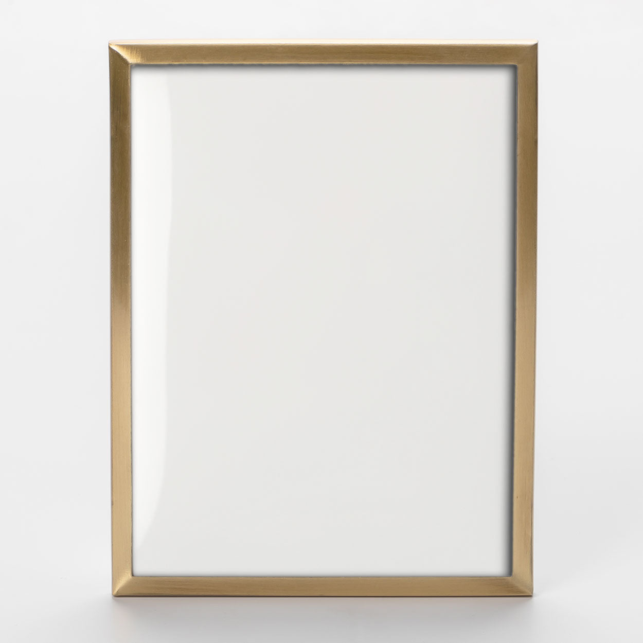 Fotocerámica rectangular con marco de bronce