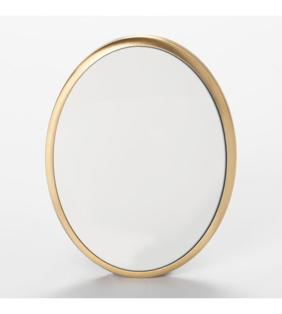 Marco oval de bronce