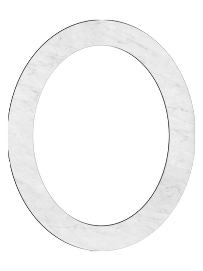 Fotocerámica oval con marco de granito