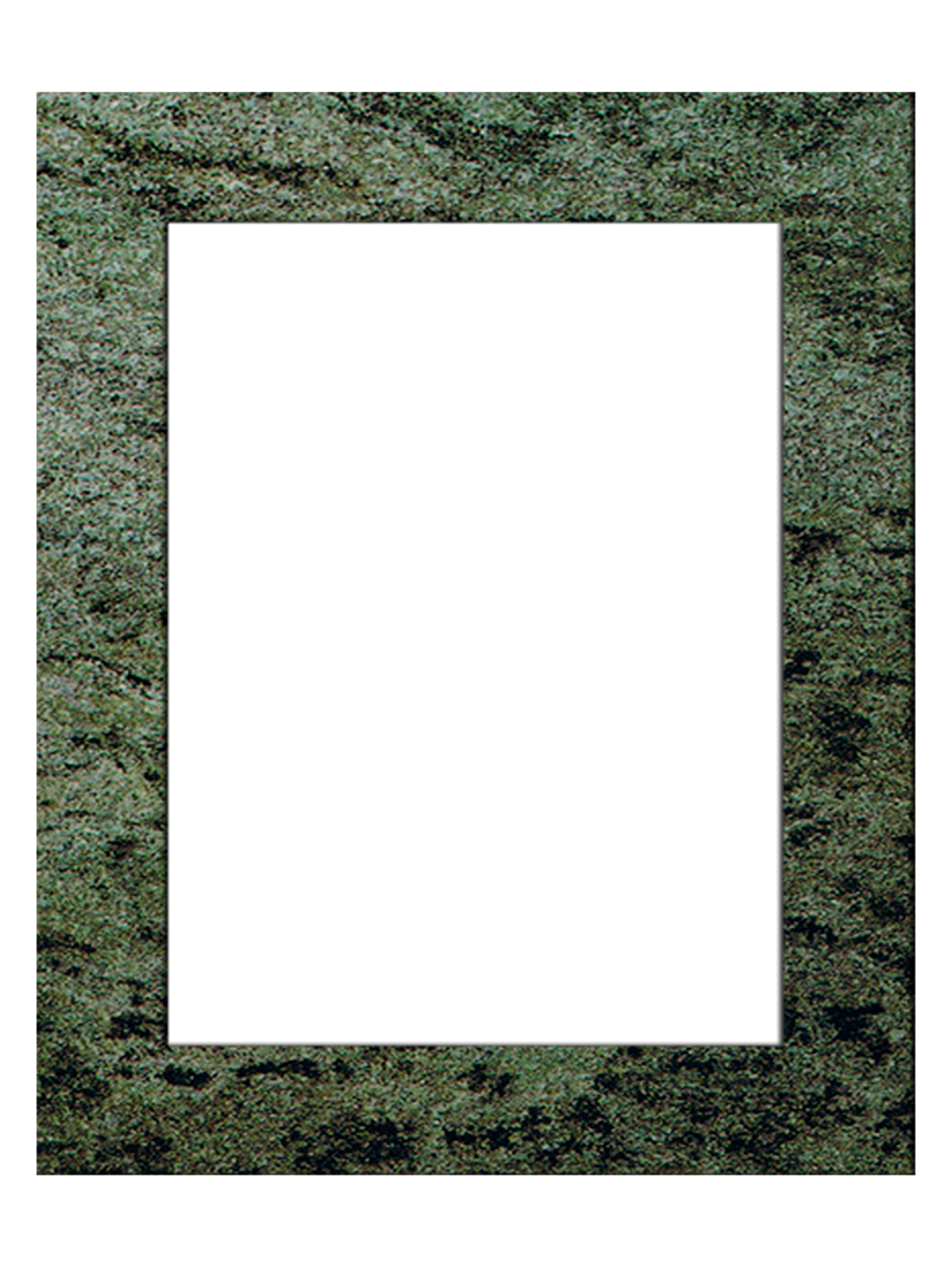 Fotocerámica rectangular con marco de granito