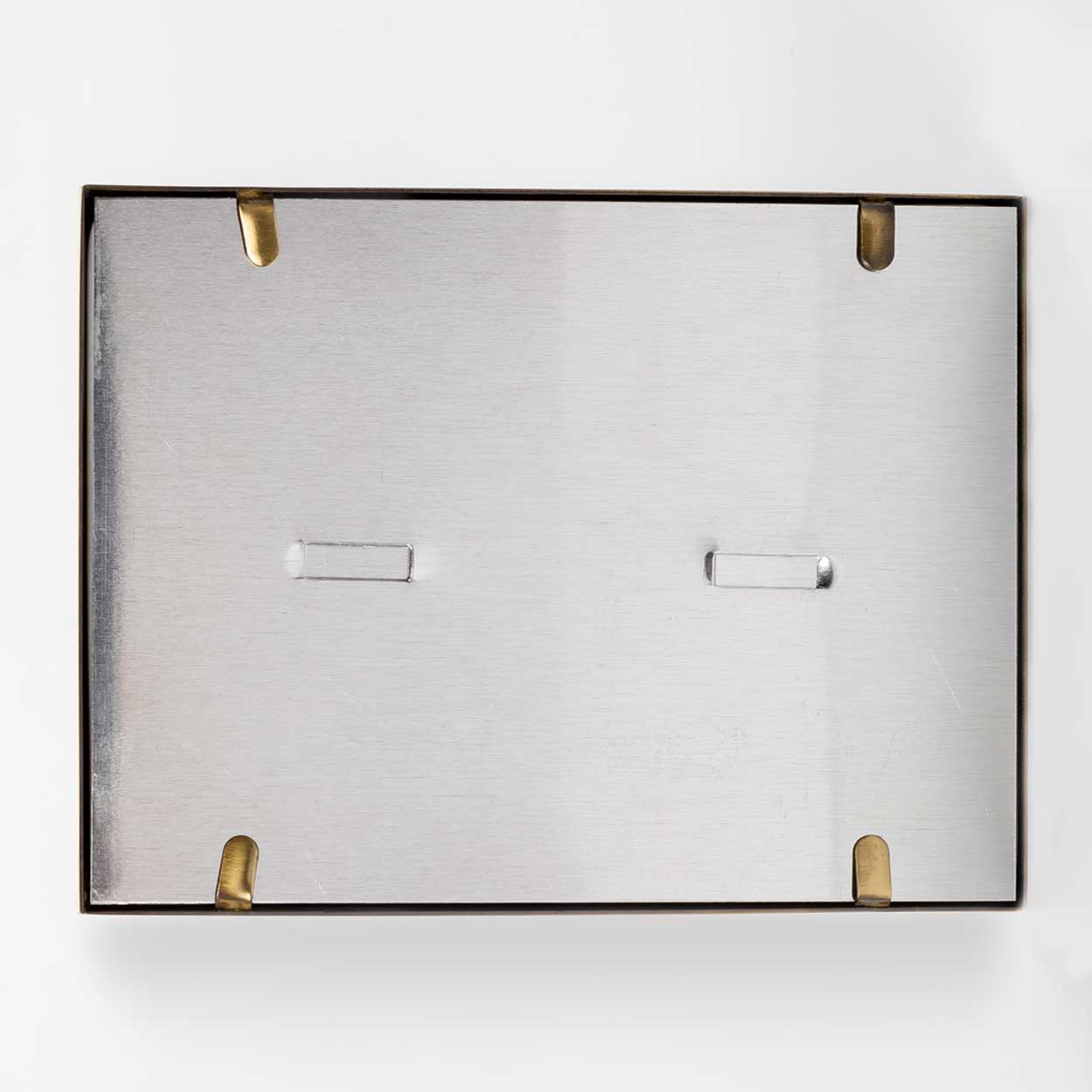 Fotocerámica rectangular con marco de bronce - Horitzontal
